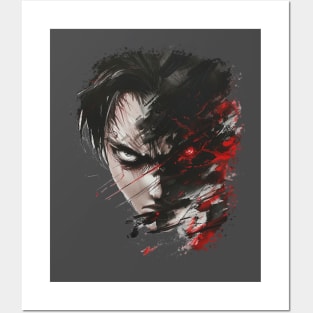 Eren Yeager - Attack On Titan Posters and Art